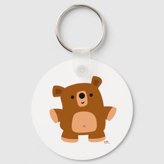 小さな熊は キーホルダー (正面)
