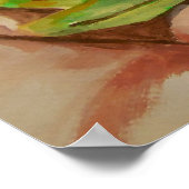 小さな熱帯性カエル ポスター (角)