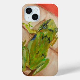 小さな熱帯性カエル iPhone 15ケース
