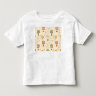 小さな熱気球の子供部屋&キッズ トドラーTシャツ