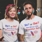 小さな爆竹の性別Tシャツを明らかにする Tシャツ