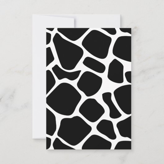 小さな牛の赤ちゃんシャワーはブックリクエストカードをもたらす 招待状 (裏面)