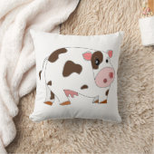 小さな牛枕 クッション (ブランケット)