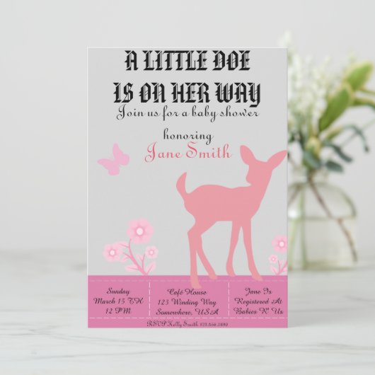 小さな牝鹿 招待状 (スタンド正面)