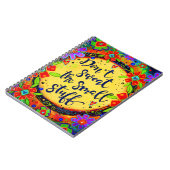 小さな物のフローラを汗をかくな ノートブック (左側)