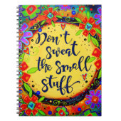 小さな物のフローラを汗をかくな ノートブック (正面)