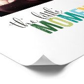 小さな物の写真ポスターのために生きる ポスター (角)