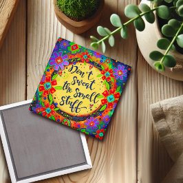 小さな物勇気付けられるおもしろい マグネット