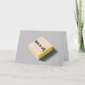 小さな物 カード (正面)