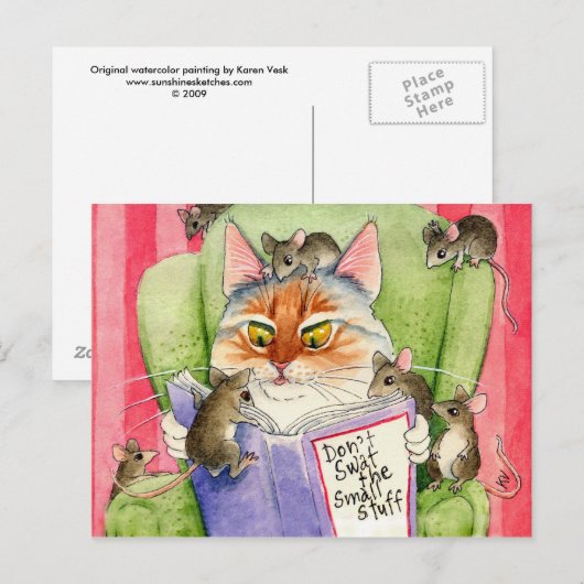 小さな物 ポストカード (正面/裏面)