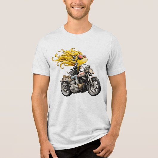 小さな狂った女の子 トライブレンドＴシャツ (正面)