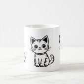 小さな猫たち コーヒーマグカップ (中央)