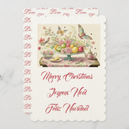 小さな猫たち、メリークリスマス 招待状