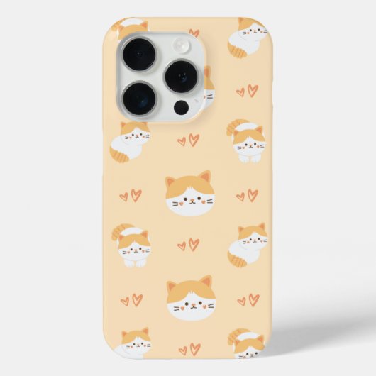 小さな猫デザート Case-Mate iPhoneケース (裏面)
