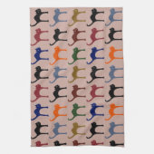 小さな猫 キッチンタオル (縦)