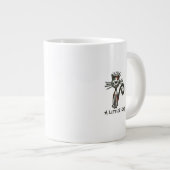 小さな猫 ジャンボコーヒーマグカップ (正面右)