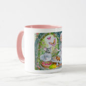 小さな猫 マグカップ (正面左)