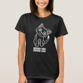 小さな猫 Tシャツ (正面)