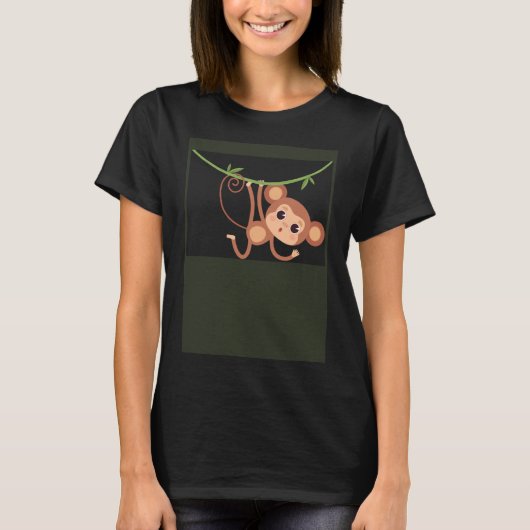 小さな猿の衣装 Tシャツ (正面)