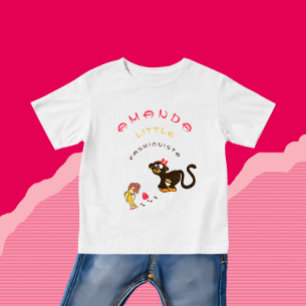 小さな猿 ベビーTシャツ