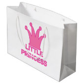 小さな王女 – 王室のベビー! ラージペーパーバッグ (裏面アングル)