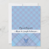 小さな王子の男の赤ちゃん誕生のお知らせ 案内状 (裏面)