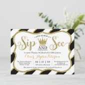 小さな王子様のお披露目パーティー招待状 招待状 (スタンド正面)