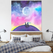 小さな王子 キャンバスプリント (インサイチュ (寝室))