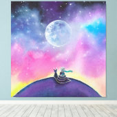 小さな王子 キャンバスプリント (インサイチュ (ウッドフロア))