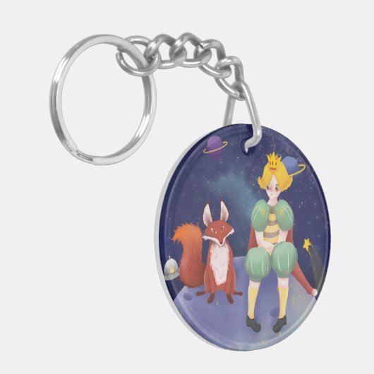 小さな王子 キーホルダー (正面左)