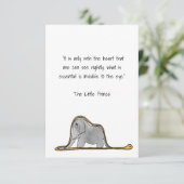 小さな王子 サンキューカード (スタンド正面)