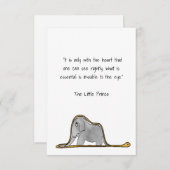 小さな王子 サンキューカード (正面/裏面)