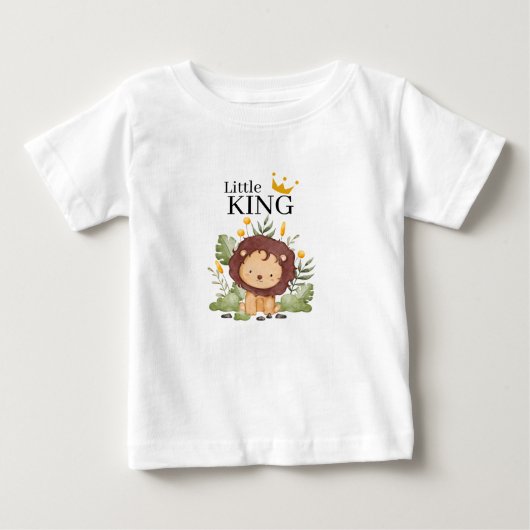 小さな王様 トドラーTシャツ ベビーTシャツ (正面)
