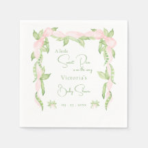 小さな甘いピーピンクガール赤ちゃんシャワー