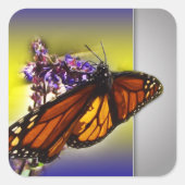 小さな甘い蝶 スクエアシール (正面)