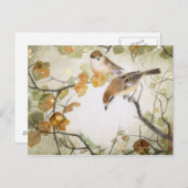 小さな生き物の牛の頭の叫び ポストカード (正面/裏面)