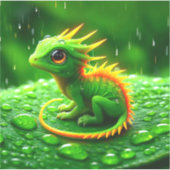 小さな生き物 シール (正面)