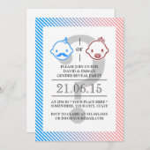 小さな男か小さな恋しく思性の明け 招待状 (正面/裏面)