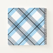 小さな男のネイビー青い男の子の赤ちゃんシャワーのゲストブック ノートブック (裏面)