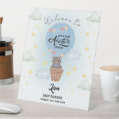 小さな男の冒険が忍び寄る 台座サイン (インサイチュ)