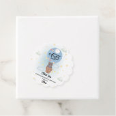 小さな男の冒険は熊の赤ちゃんシャワーを待っている フェイバータグ (インサイチュ)