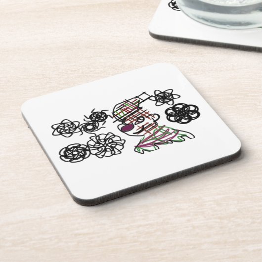 小さな男の冬 コースター (左側)