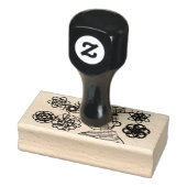 小さな男の冬 ラバースタンプ (スタンプ)