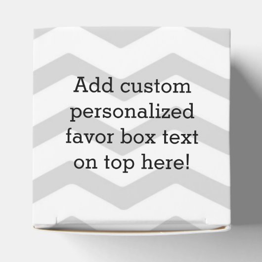 小さな男の口ひげシェブロンかわいい男の子 フェイバーボックス (上部)