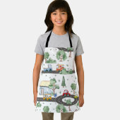 小さな男の子に似合う可愛い車 エプロン (インサイチュ)