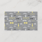 小さな男の子のオムツくじ券、黄色、灰色 エンクロージャーカード (裏面)