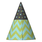 小さな男の子のヒップスターヒゲお誕生日パーティー パーティーハット (裏面)