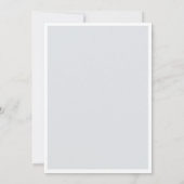 小さな男の子の手の絵を描おもちゃ |赤カスタムちゃんシャワー 招待状 (裏面)