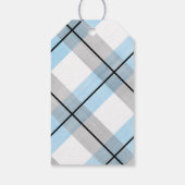 小さな男の子海軍の青い男の子の赤ちゃんシャワーの好意 ギフトタグ (裏面)