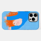 小さな男の子 iPhoneケース (裏面横)